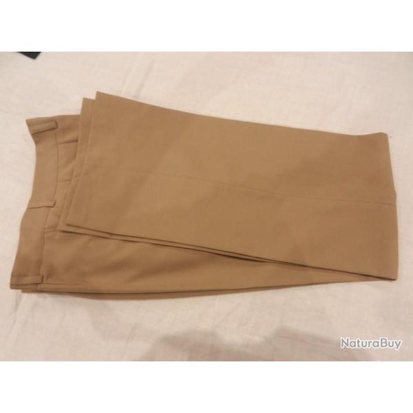 pantalon d'�t� pays chauds militaire fran�ais chino sable