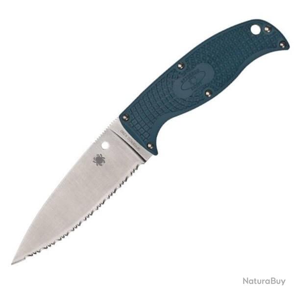 FB31SBL2K390 Couteau fixe dent� Spyderco "ENUFF 2"
