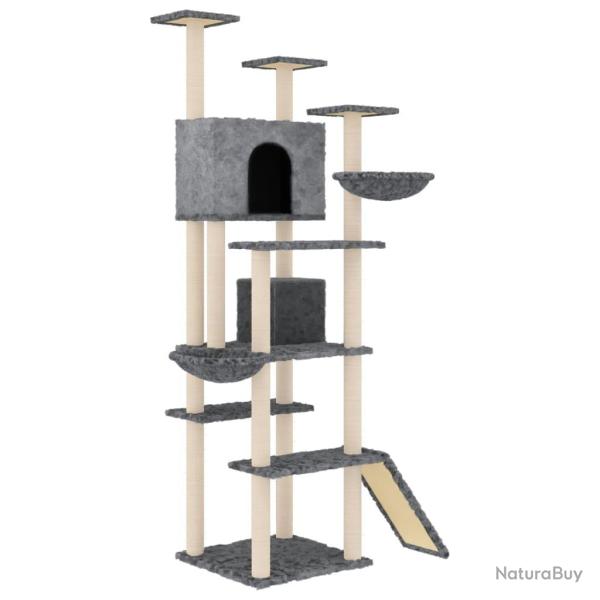 Arbre � chat meuble tour grimper jouet grattage grattoir escalade plateforme avec griffoirs en sisa