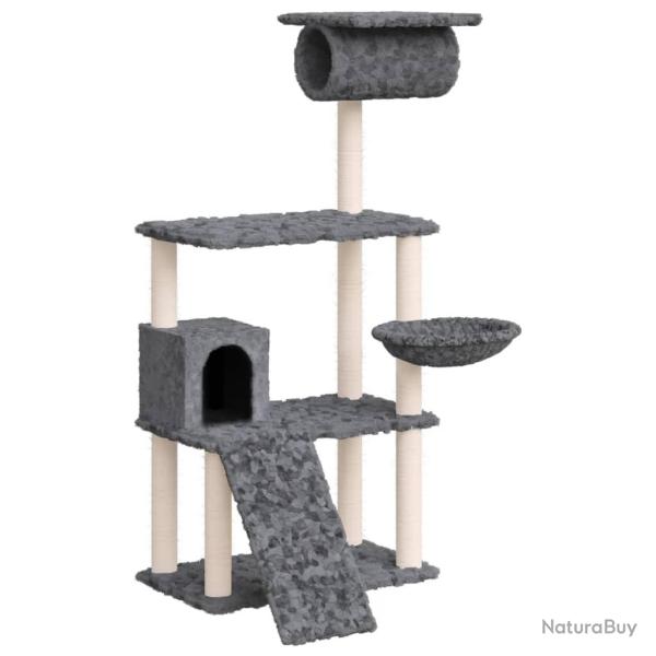Arbre � chat meuble tour grimper jouet grattage grattoir escalade plateforme avec griffoirs en sisa