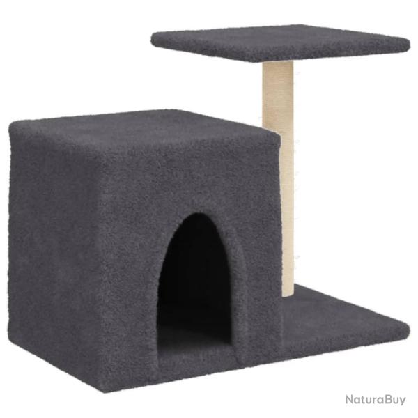 Arbre � chat meuble tour grimper jouet grattage grattoir escalade plateforme avec griffoirs en sisa