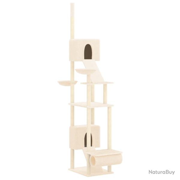Arbre � chat meuble tour grimper jouet grattage grattoir escalade plateforme du sol au plafond 277-