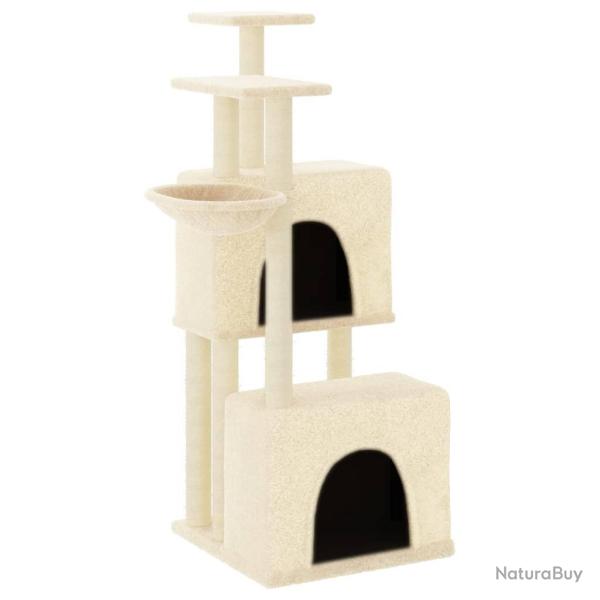 Arbre � chat meuble tour grimper jouet grattage grattoir escalade plateforme avec griffoirs en sisa
