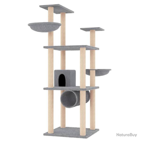Arbre � chat meuble tour grimper jouet grattage grattoir escalade plateforme avec griffoirs en sisa