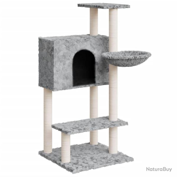 Arbre � chat meuble tour grimper jouet grattage grattoir escalade plateforme avec griffoirs en sisa