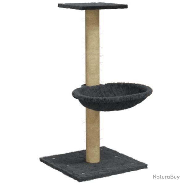 Arbre � chat meuble tour grimper jouet grattage grattoir escalade plateforme avec griffoir en sisal