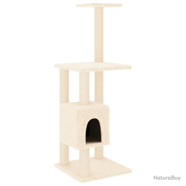 Arbre � chat meuble tour grimper jouet grattage grattoir escalade plateforme avec griffoirs en sisa