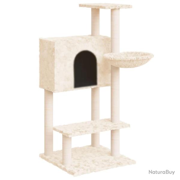 Arbre � chat meuble tour grimper jouet grattage grattoir escalade plateforme avec griffoirs en sisa