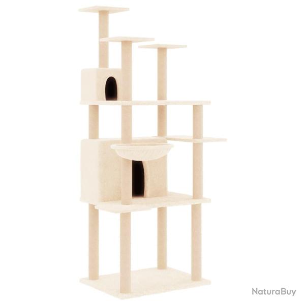 Arbre � chat meuble tour grimper jouet grattage grattoir escalade plateforme avec griffoirs en sisa
