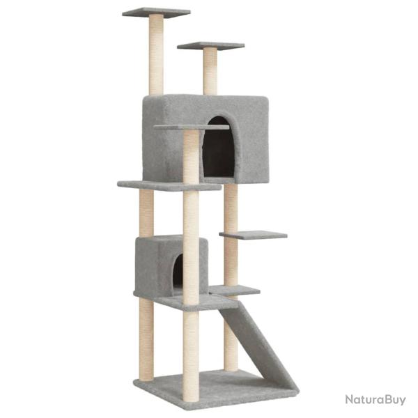 Arbre � chat meuble tour grimper jouet grattage grattoir escalade plateforme avec griffoirs en sisa