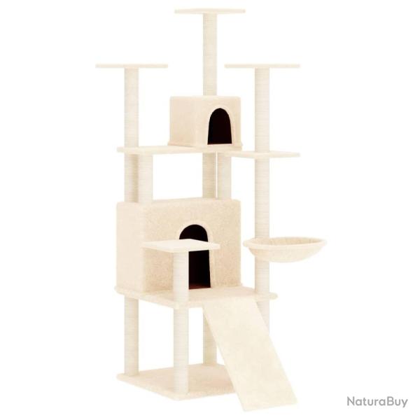 Arbre � chat meuble tour grimper jouet grattage grattoir escalade plateforme avec griffoirs en sisa