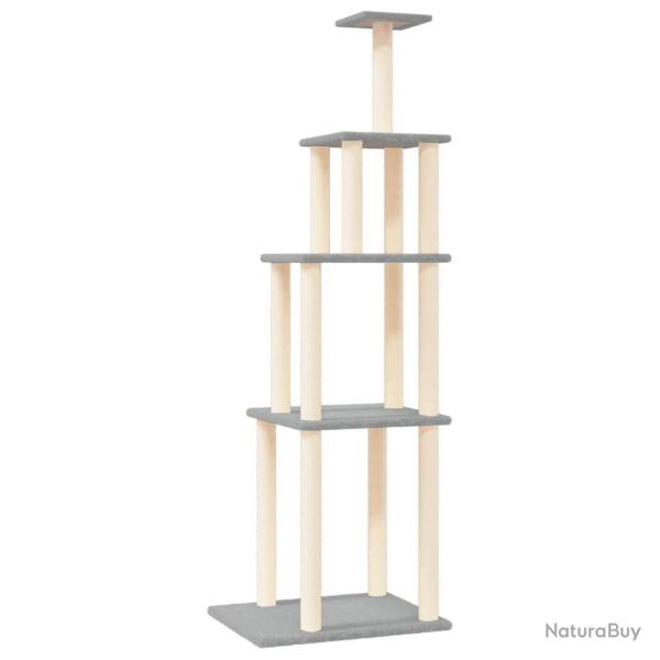 Arbre � chat meuble tour grimper jouet grattage grattoir escalade plateforme avec griffoirs en sisa