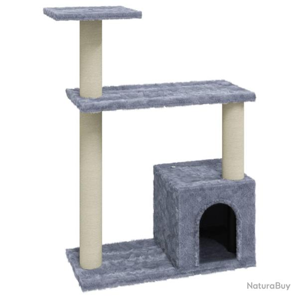 Arbre � chat meuble tour grimper jouet grattage grattoir escalade plateforme avec griffoirs en sisa