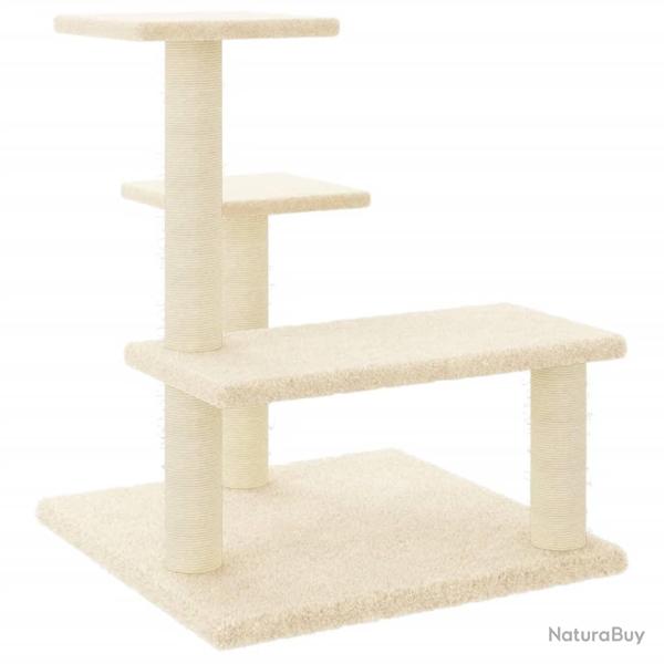 Arbre � chat meuble tour grimper jouet grattage grattoir escalade plateforme avec griffoirs en sisa