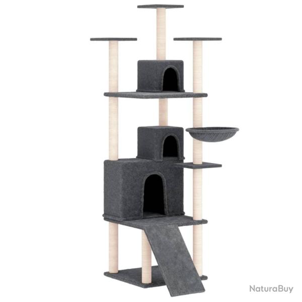Arbre � chat meuble tour grimper jouet grattage grattoir escalade plateforme avec griffoirs en sisa