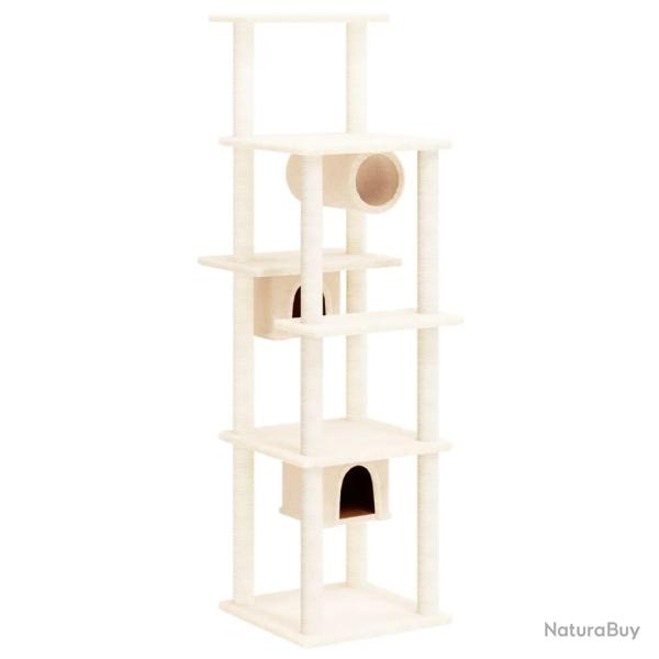 Arbre � chat meuble tour grimper jouet grattage grattoir escalade plateforme avec griffoirs en sisa