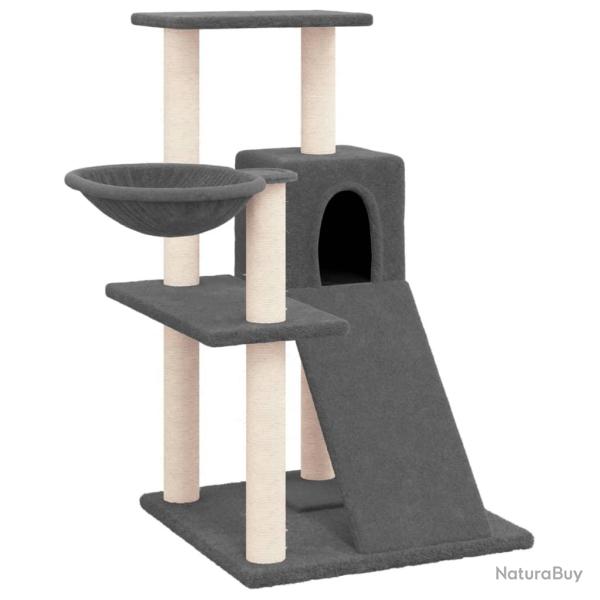 Arbre � chat meuble tour grimper jouet grattage grattoir escalade plateforme avec griffoirs en sisa