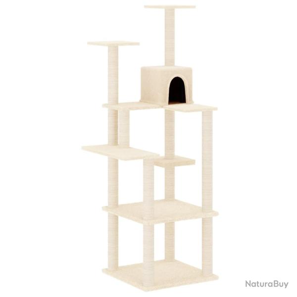 Arbre � chat meuble tour grimper jouet grattage grattoir escalade plateforme avec griffoirs en sisa