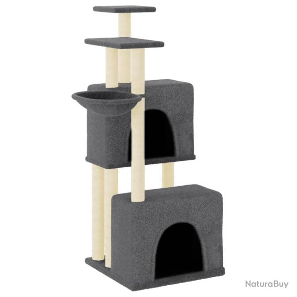 Arbre � chat meuble tour grimper jouet grattage grattoir escalade plateforme avec griffoirs en sisa