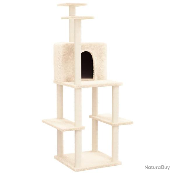 Arbre � chat meuble tour grimper jouet grattage grattoir escalade plateforme avec griffoirs en sisa