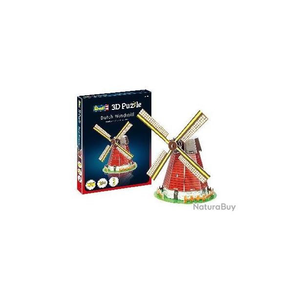 Puzzle 3D Moulin � vent Hollandais | Revell (0000 4196)