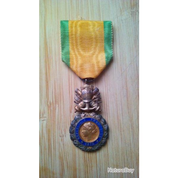 M�daille militaire guerre de 1870