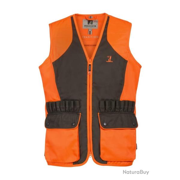 Gilet de chasse haute visibilit Percussion Tradition Evo
