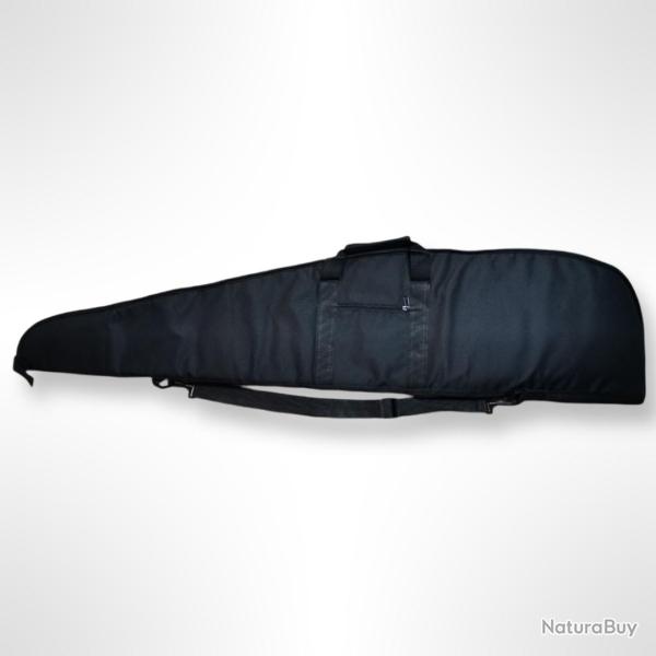 Housse / Fourreau pour arme longue - Noir - 114 cm - Logo Commanderie de Navarre