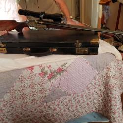 1 Carabine double express juxtapos&eacute; 9.3&times;74R Armes de Maitre Ferlach