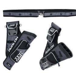 Carquois Avalon Tec One RH 2 pockets Black-black