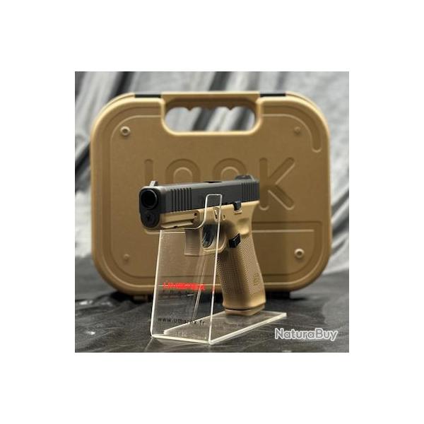 Edition limit�e - PISTOLET GLOCK 17 GEN5 CAL 43 PAINTBALL T4E COYOTE FRENCH ARMY