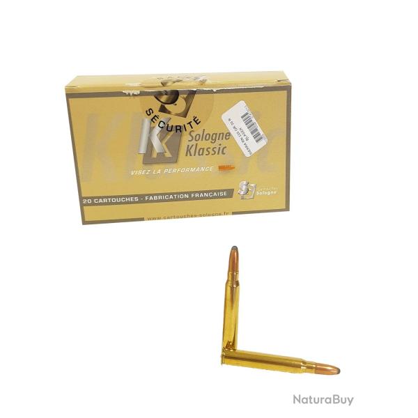 Munitions SOLOGNE calibre 30R Blaser Sierra Pro-Hunter 220gr - 14.3g x20