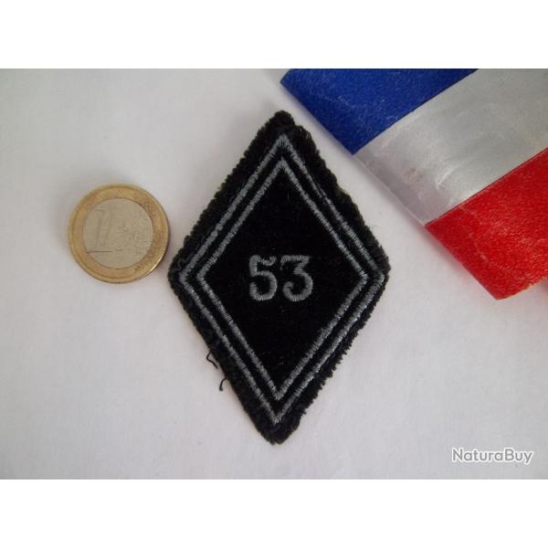 losange militaire fran�ais mod 45- 53 �me r�giment transmissions