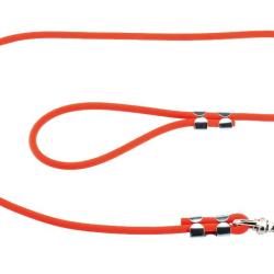 Laisse pour chien 1,20m en biothane orange H&eacute;len Baud