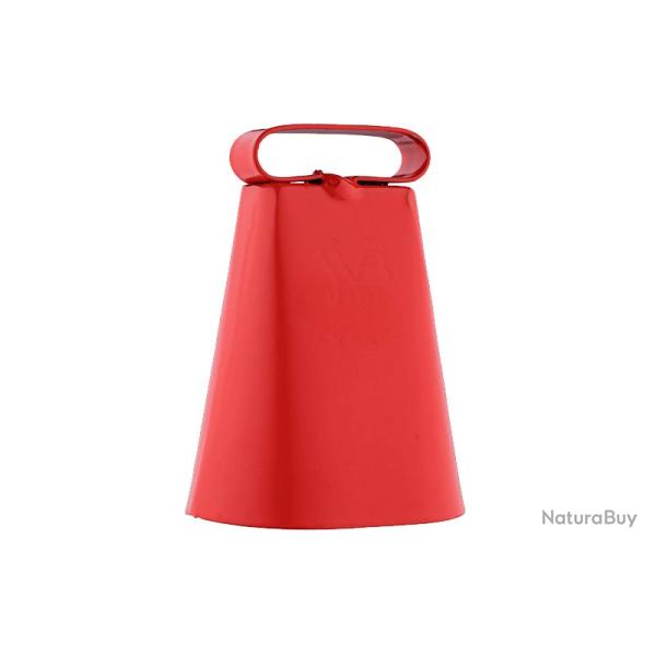 Clochette rouge m�tallique pour chien H�len Baud Taille 6cm