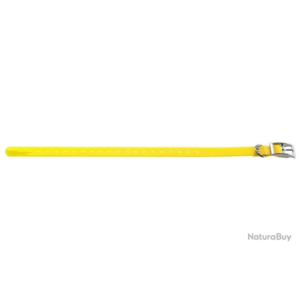 Collier pour chien en polyur�thane jaune Country