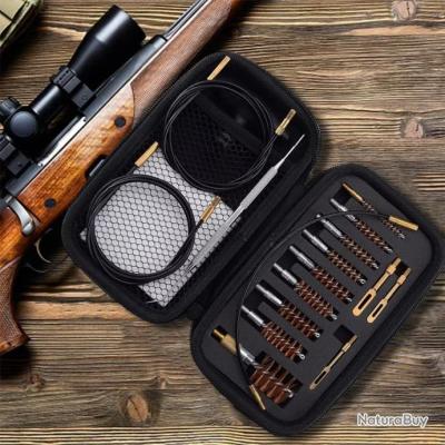 Kit De Nettoyage Universel InTheTarget Pour Armes – Calibres .17 à 12 GA – Neuf