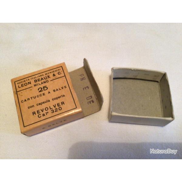 Belle bote VIDE pour ( 25 cartouches 320 a blanc )