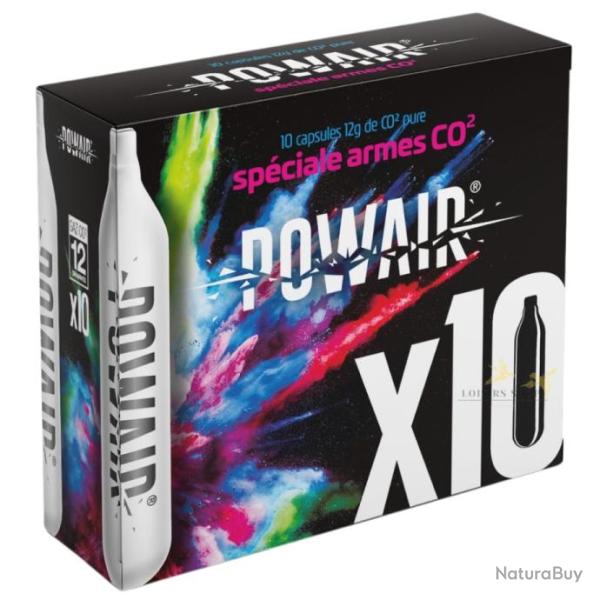 Bo�te 10 cartouches de CO2 12g - Powair