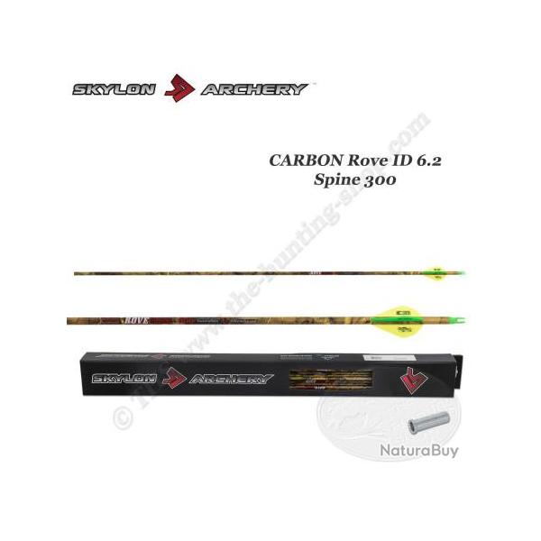 SKYLON ARCHERY 12 Fl�ches ROVE ID 6.2 300 Fl�ches coup�es et inserts coll�s