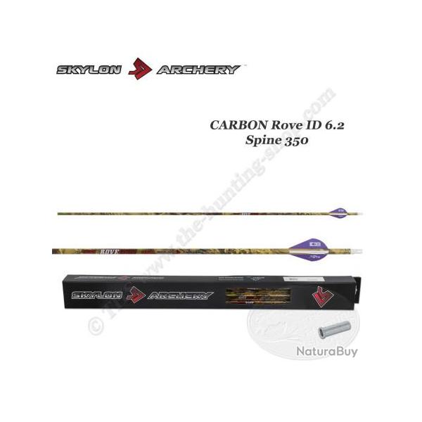 SKYLON ARCHERY 12 Fl�ches ROVE ID 6.2 350 Fl�ches coup�es et inserts coll�s