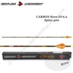 SKYLON ARCHERY 12 Fl&egrave;ches ROVE ID 6.2 400 Fl&egrave;ches coup&eacute;es et inserts coll&eacute;s