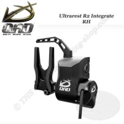 QAD Ultrarest R2 Integrate Repose-fl&egrave;ches &agrave; effacement pour la chasse et le tir 3D Droitier