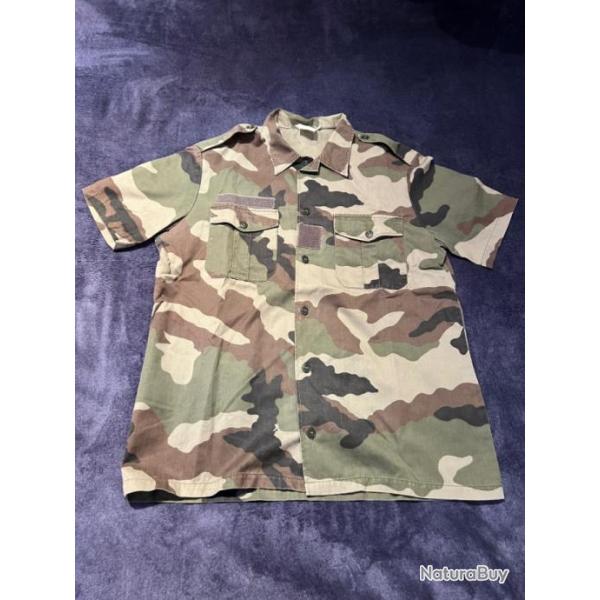 Chemisette chemise bariol�e armee militaire Taille 41 / 42