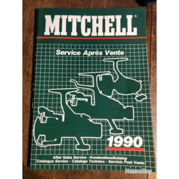 1 catalogue manuel sav moulinet Mitchell 1990 p�che collection occasion
