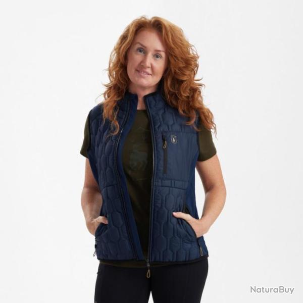 DSD - Gilet Deerhunter matelass� Lady Mossdale Dress Blues