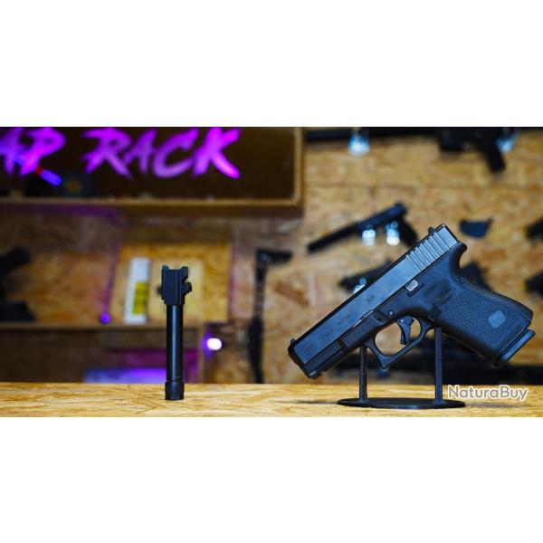 OCCASION PISTOLET GLOCK 19 GEN 5 + CANON FILETE