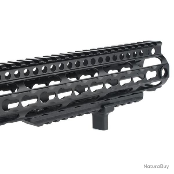 Mini bute de doigt pour KeyMod et M-Rail Noir