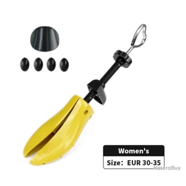 2 Embauchoirs Extenseur de Chaussures - Ajustable et Durable Taille 30-35