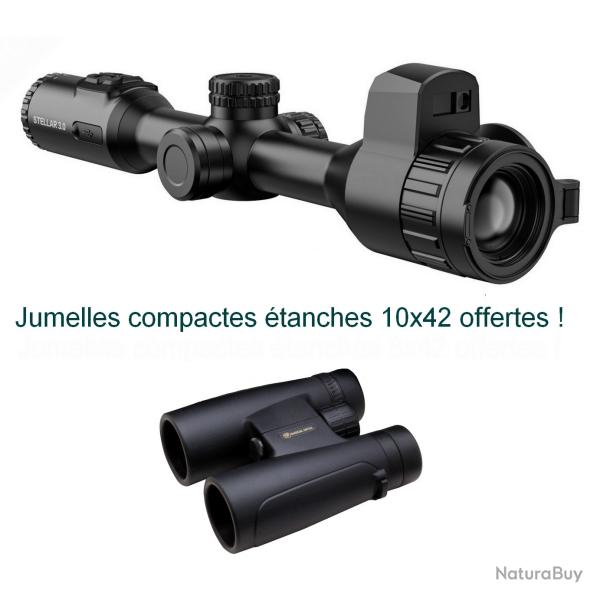 HIKMICRO STELLAR SQ35L 3.0 - Lunette de vision thermique avec t�l�m�tre + Jumelles 10x42 offertes !